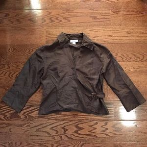 Vintage Silk Wrap Shirt